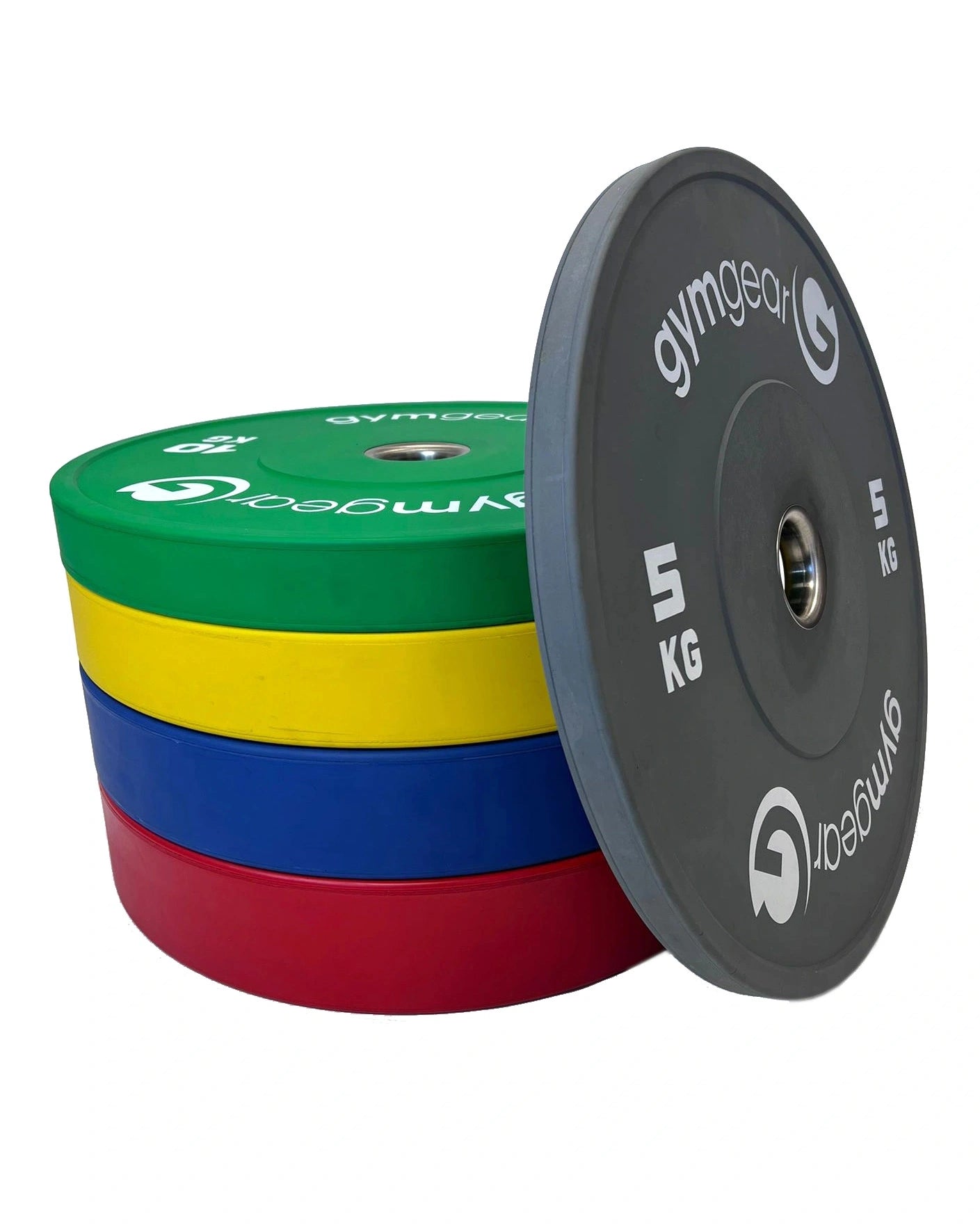 Gym Gear Coloured Bumper Plates - QVEC
