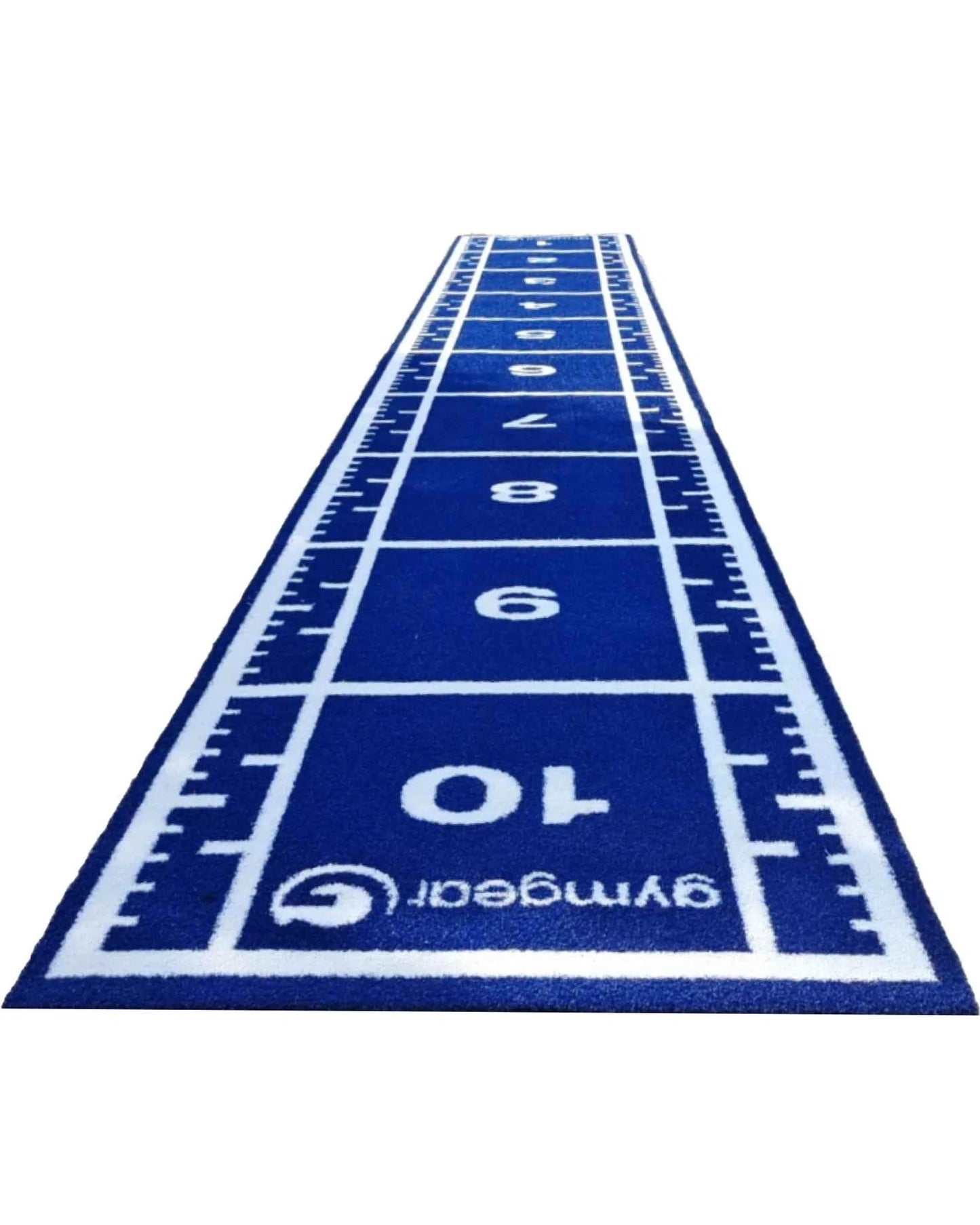 10m x 1.5m Sprint Track (Full Line Markings) - Blue - QVEC