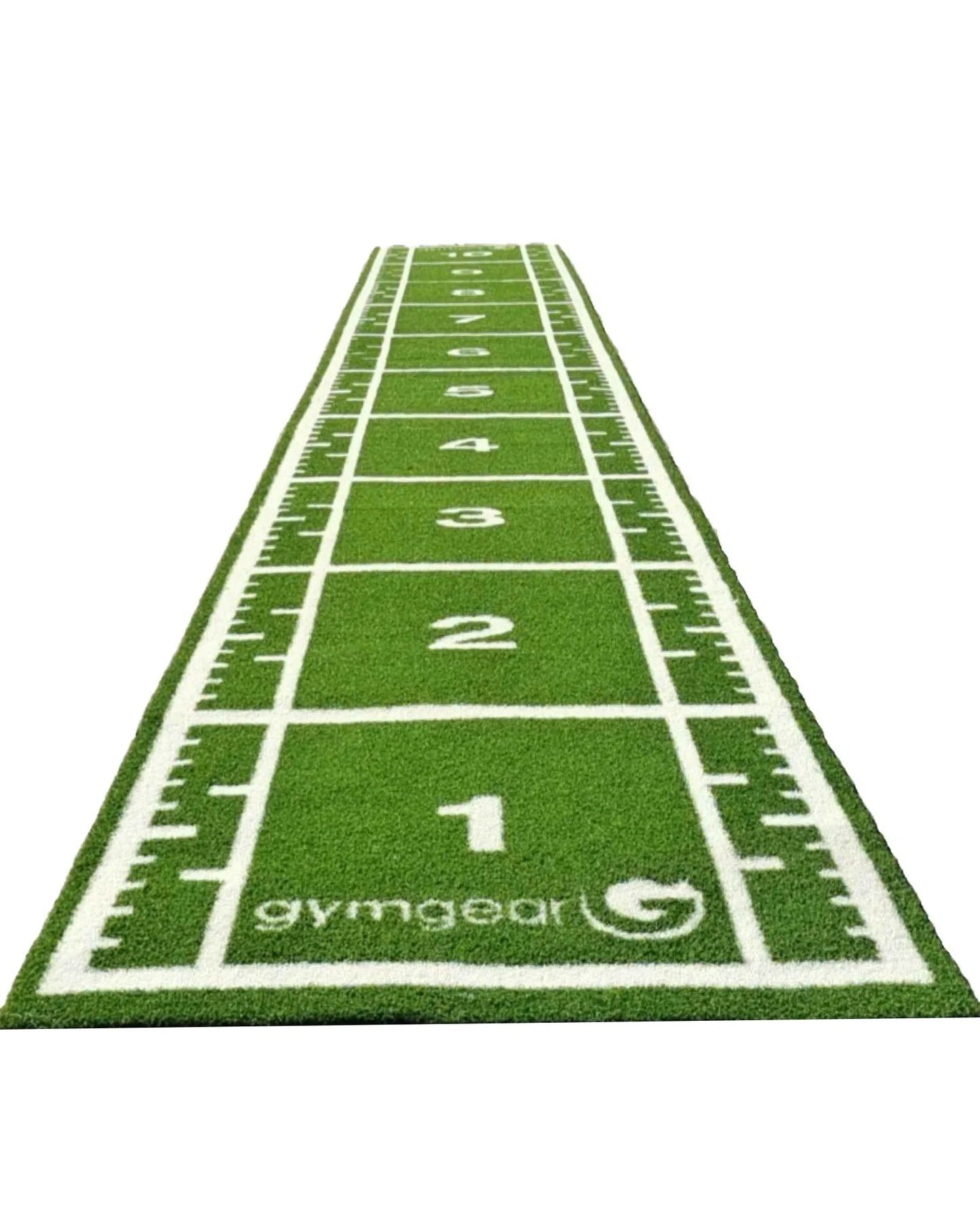 10m x 1.5m Sprint Track (Full Line Markings) – Green - QVEC
