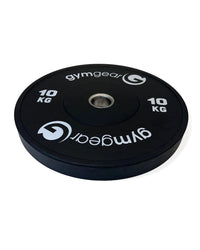 Gym Gear Black Bumper Plates - QVEC
