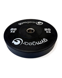 Gym Gear Black Bumper Plates - QVEC