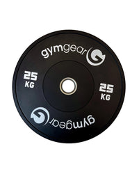 Gym Gear Black Bumper Plates - QVEC