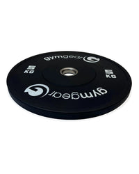 Gym Gear Black Bumper Plates - QVEC