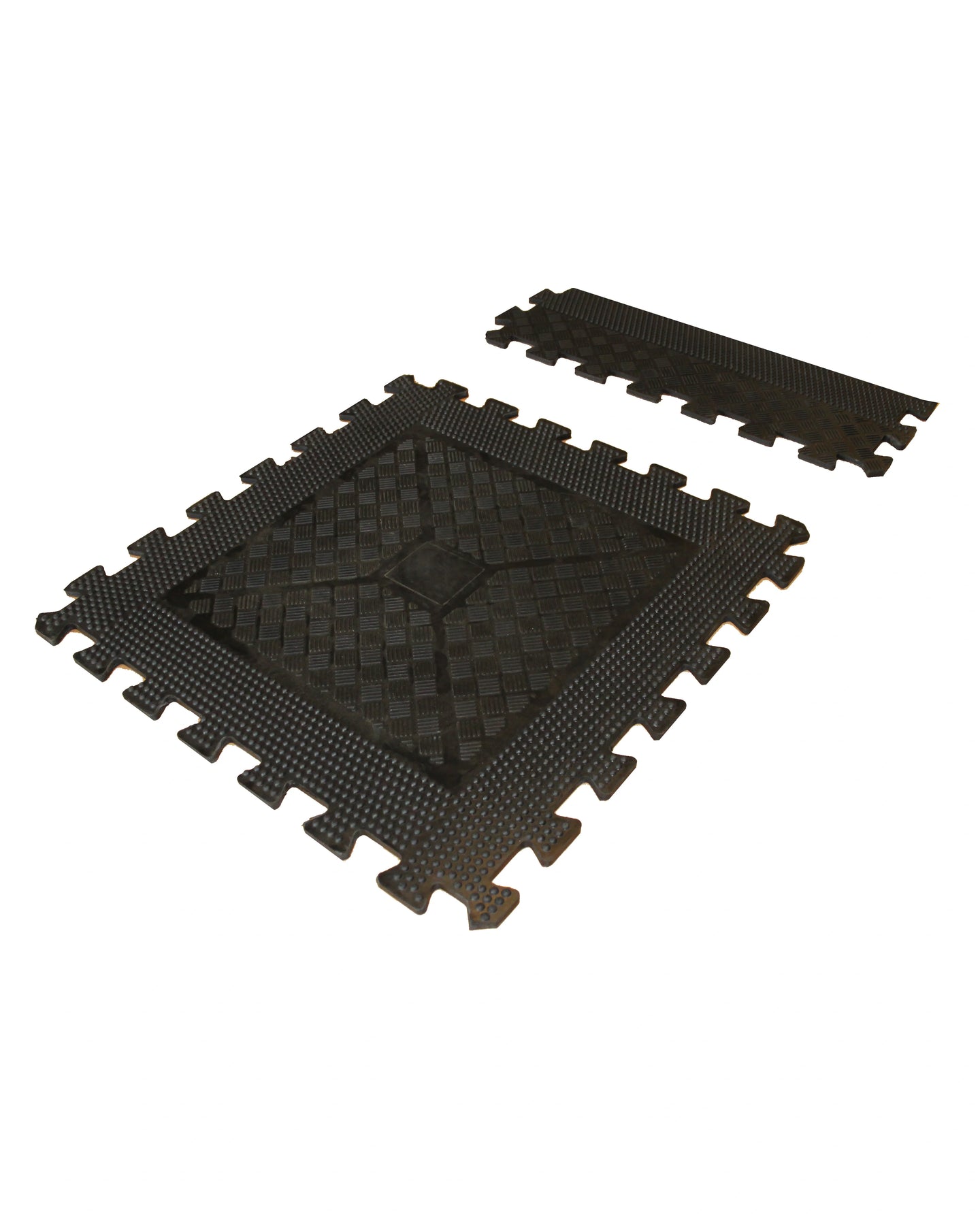 Rubber Interlocking Gym Floor - QVEC