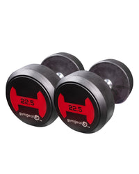Gym Gear Rubber Dumbbells Pair's - QVEC