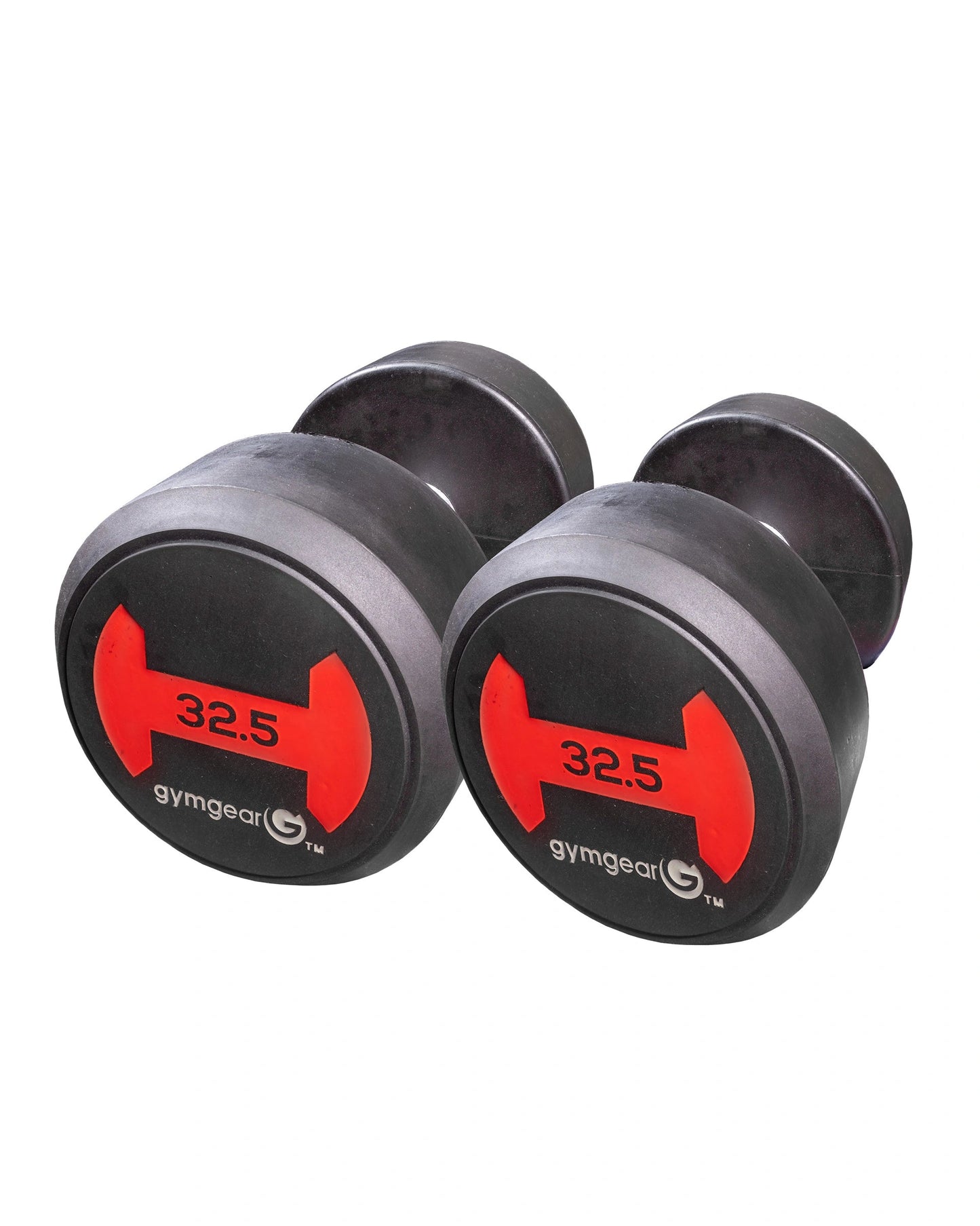 Gym Gear Rubber Dumbbells Pair's - QVEC