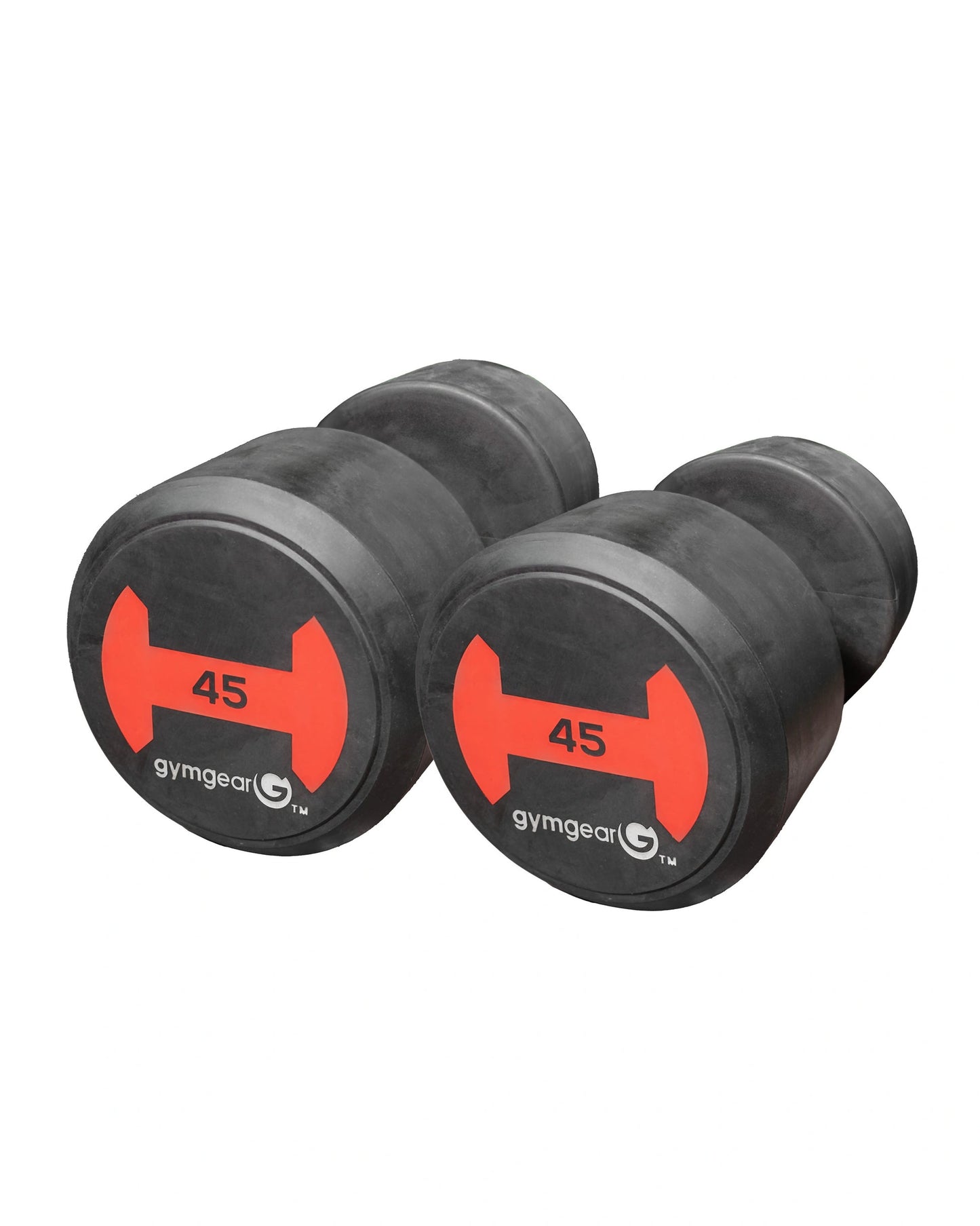 Gym Gear Rubber Dumbbells Pair's - QVEC