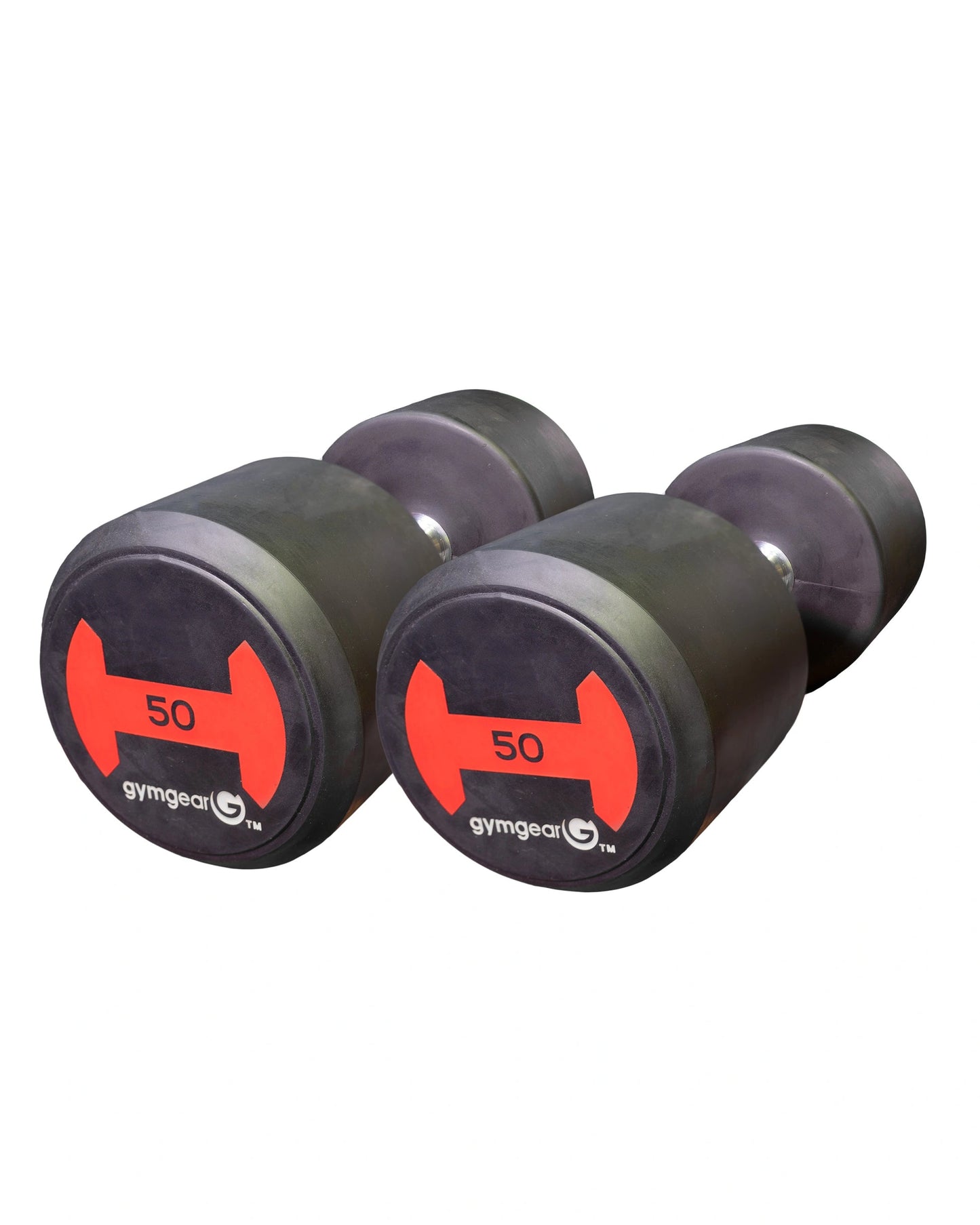 Gym Gear Rubber Dumbbells Pair's - QVEC