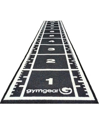 10m x 1.5m Sprint Track (Full Line Markings) – Black - QVEC