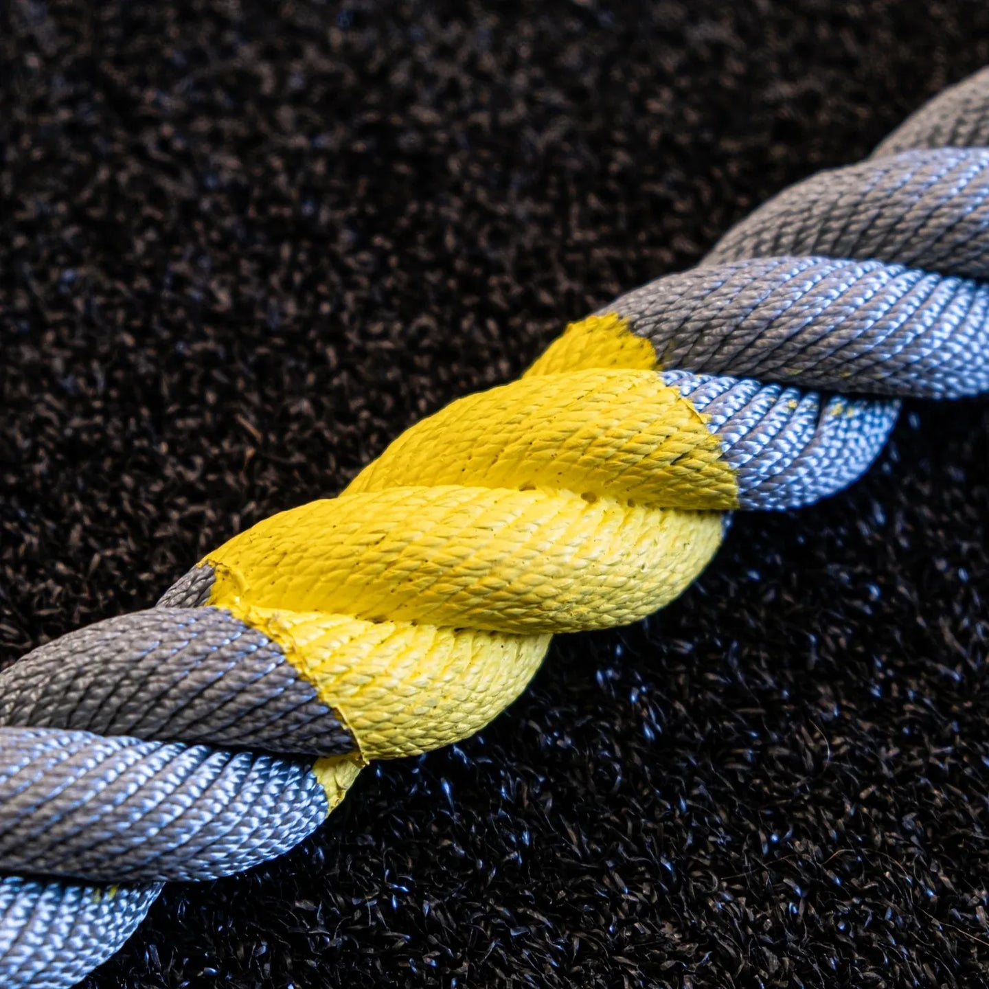 38mm Sled Rope inc Hook & Karabiner 15m in length - QVEC